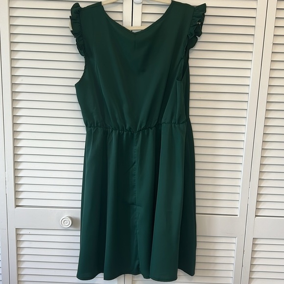 Shein A Line Green Dress Size 2X - Picture 6 of 9
